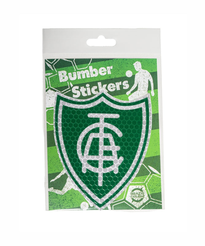 Brazilian Soccer Club Bumper Stickers – Durable & Weather-Resistant Fan Decals (Pack of 3)
