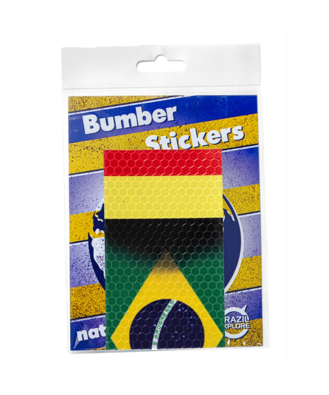 Dual Countries Bumper Stickers - Durable & Weather - Resistant Fan Decals (Pack of 3)