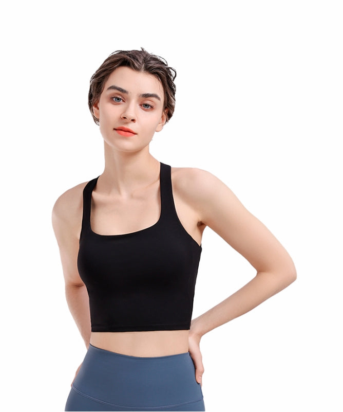 Women's Ubatuba Top – Wide Straps, Open Back & Removable Padding | REF: 6163