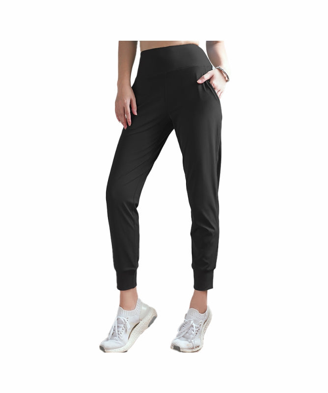 Women's Miranda High-Waisted Pants – Lightweight with Side Pockets for Yoga & Casual Wear | REF: 4057