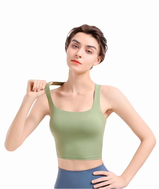 Women's Ubatuba Top – Wide Straps, Open Back & Removable Padding | REF: 6163