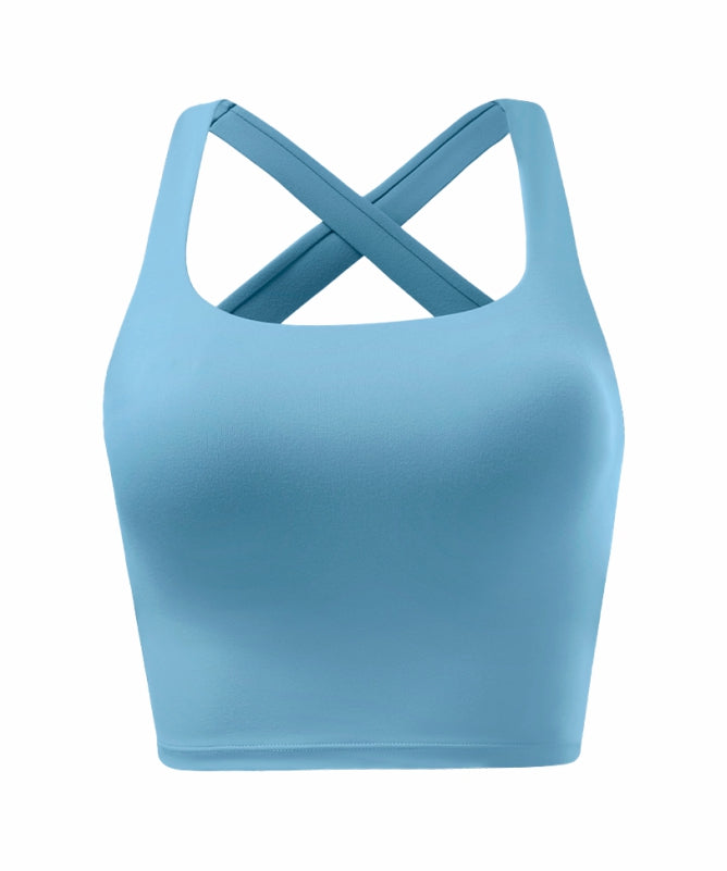 Women's Ubatuba Top – Wide Straps, Open Back & Removable Padding | REF: 6163