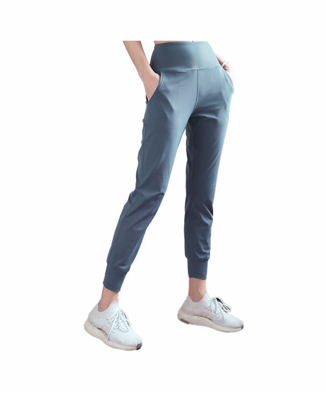 Women's Miranda High-Waisted Pants – Lightweight with Side Pockets for Yoga & Casual Wear | REF: 4057
