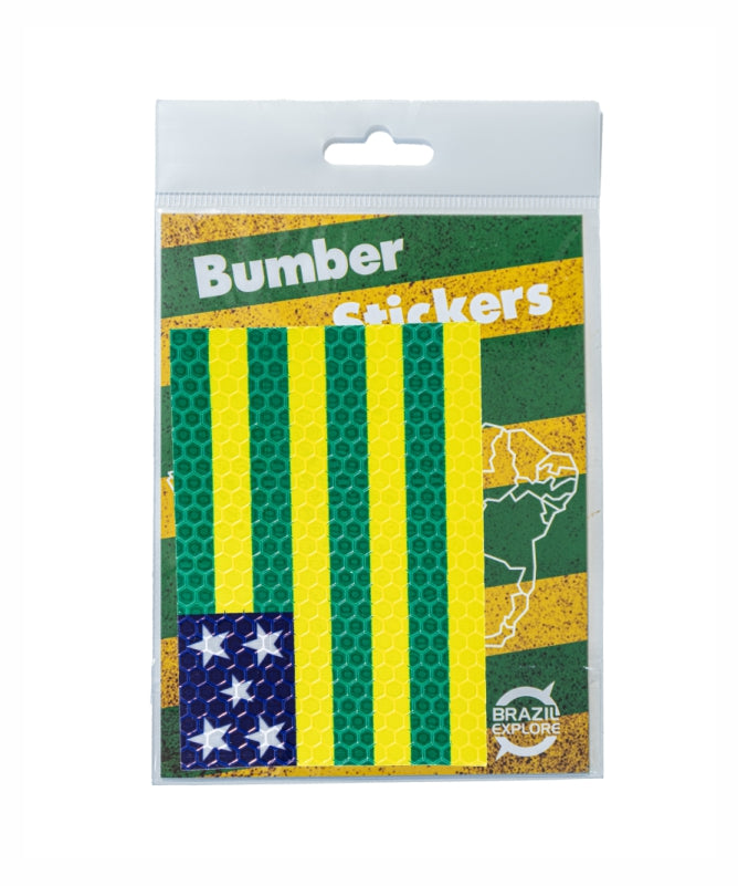Brazilian States Bumper Stickers - Durable & Weather - Resistant Fan Decals (Pack of 3)
