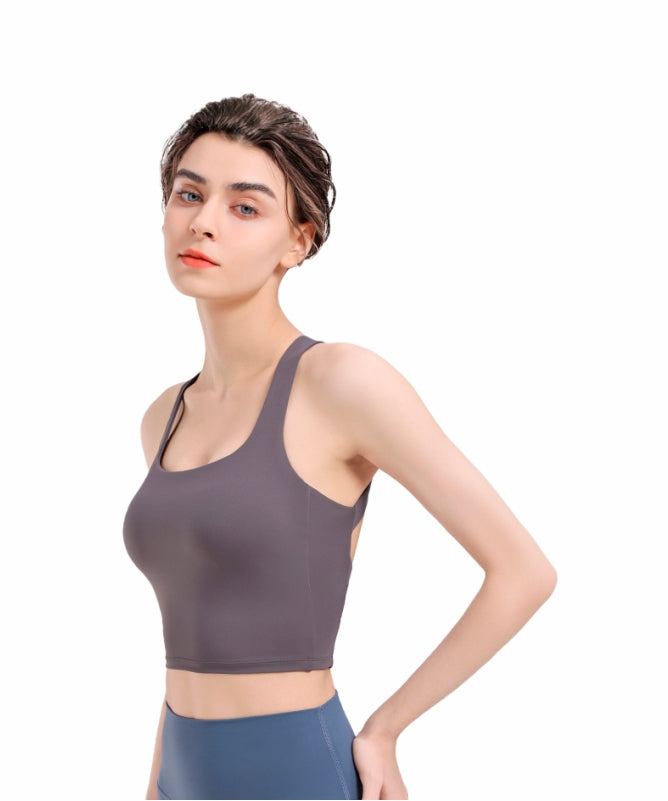 Women's Ubatuba Top – Wide Straps, Open Back & Removable Padding | REF: 6163