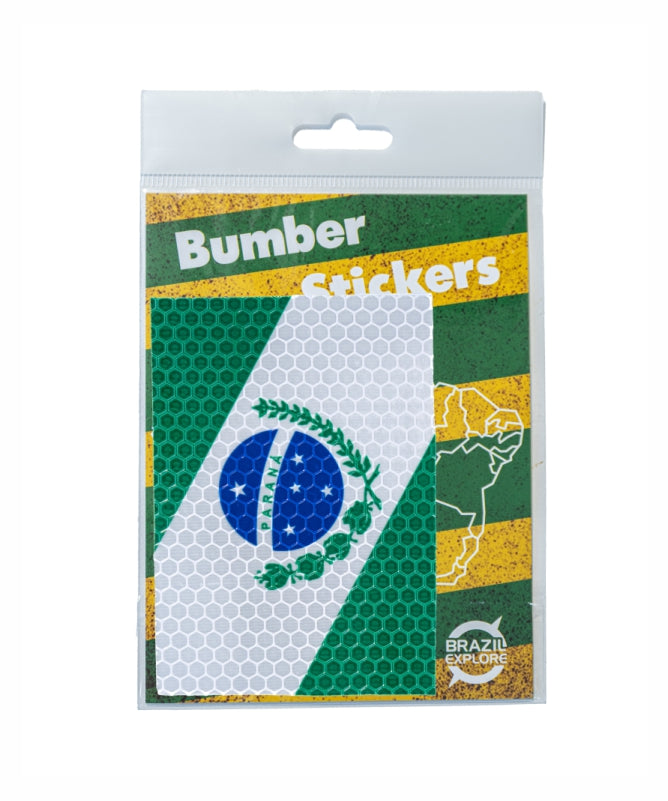 Brazilian States Bumper Stickers - Durable & Weather - Resistant Fan Decals (Pack of 3)