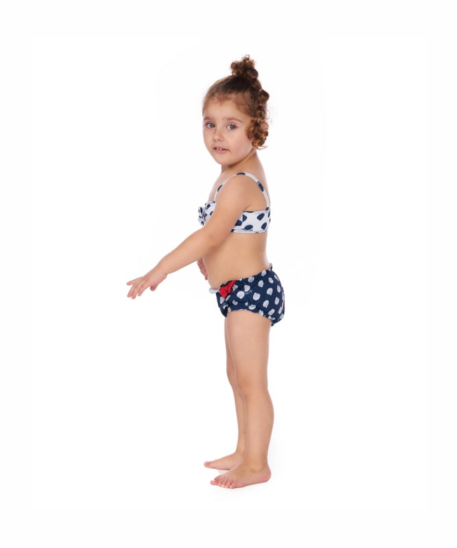 Baby Girls' Set Mormaii Ages 1-3 Lace Top & Diaper Cover- REF:  82632