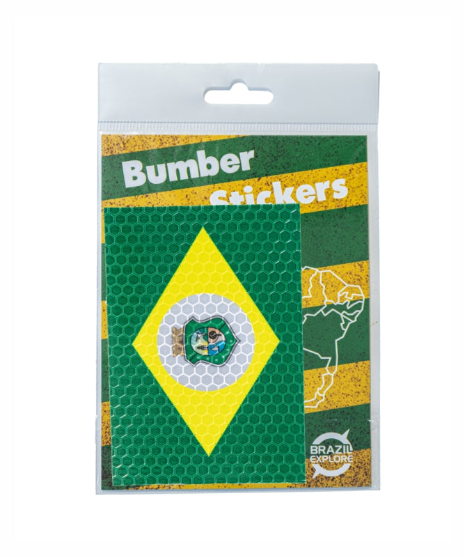 Brazilian States Bumper Stickers - Durable & Weather - Resistant Fan Decals (Pack of 3)