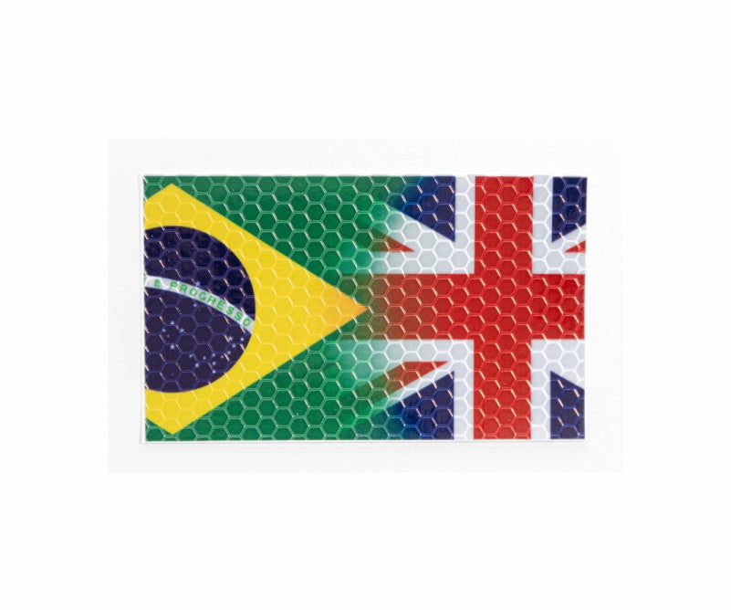 Dual Countries Bumper Stickers - Durable & Weather - Resistant Fan Decals (Pack of 3)