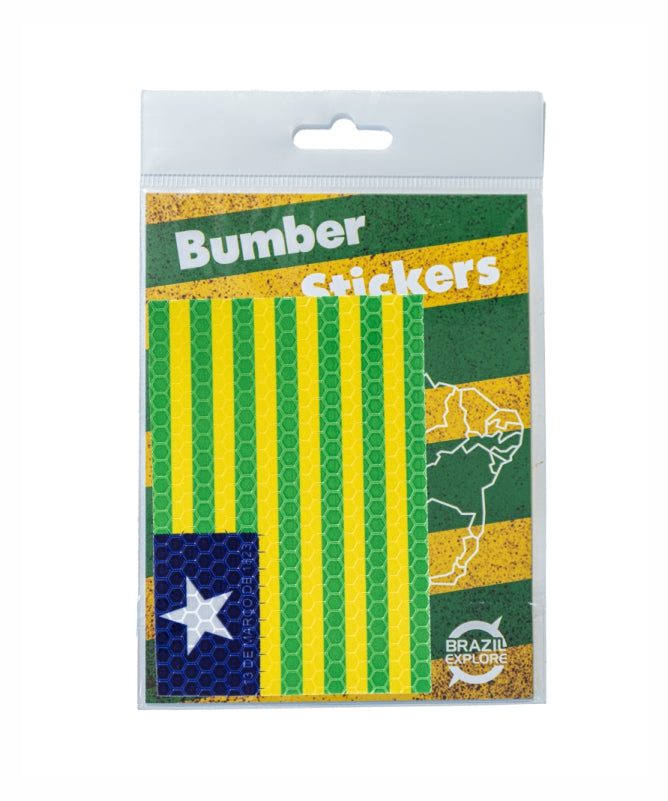 Brazilian States Bumper Stickers - Durable & Weather - Resistant Fan Decals (Pack of 3)