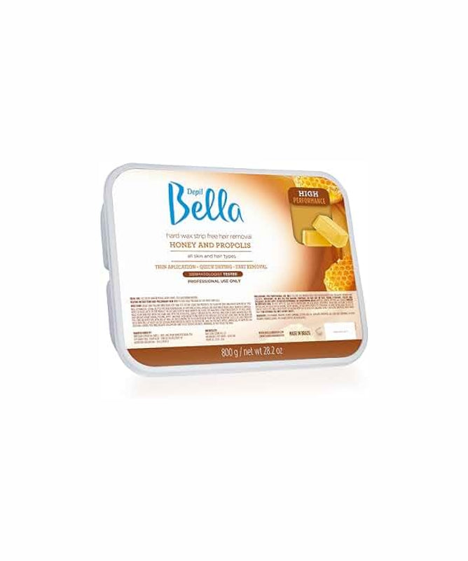 Depil Bella High Performance Hard wax Honey with propolis 28.2 Oz