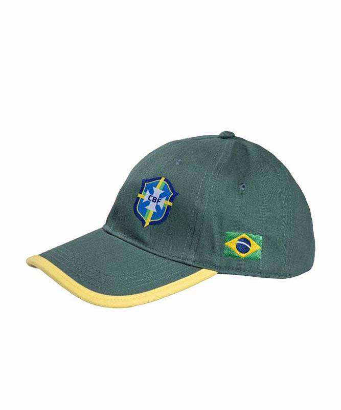 Brazil Soccer League Baseball Hat – Adjustable & Stylish Fan Cap