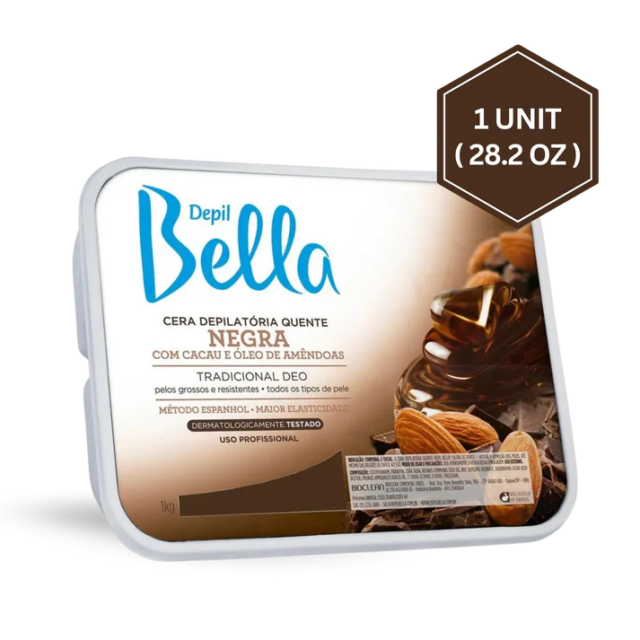 Depil Bella Hard Wax Black Chocolate 28.2 oz