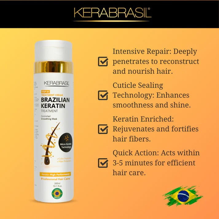 Treatment Cream Brazilian Keratin 300