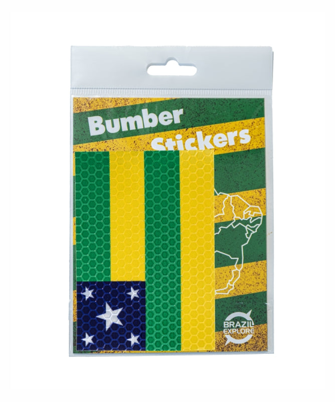 Brazilian States Bumper Stickers - Durable & Weather - Resistant Fan Decals (Pack of 3)
