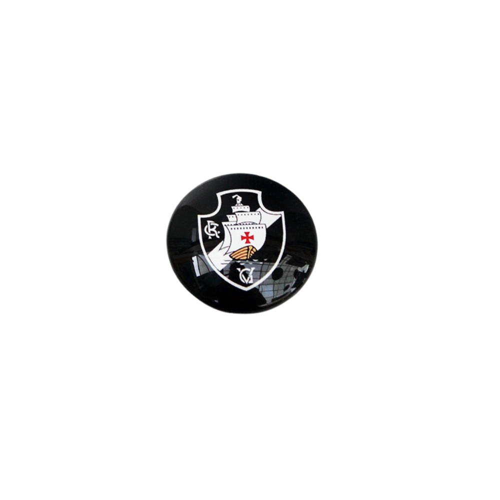 Vasco Brazilian Soccer Team Circle Magnet - 1 ½” Diameter (Pack of 3)