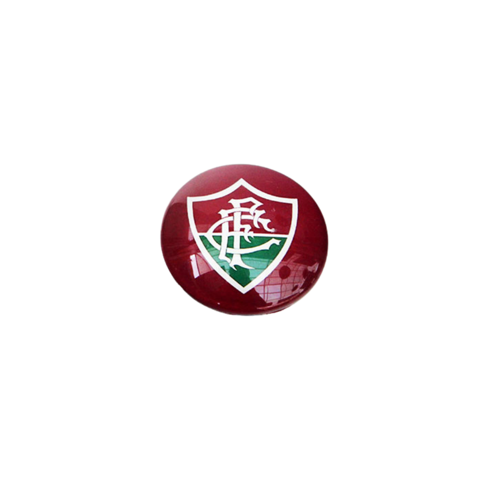 Fluminense - Brazilian Soccer Team Circle Magnets - 1 ½” Diameter (Pack of 3)