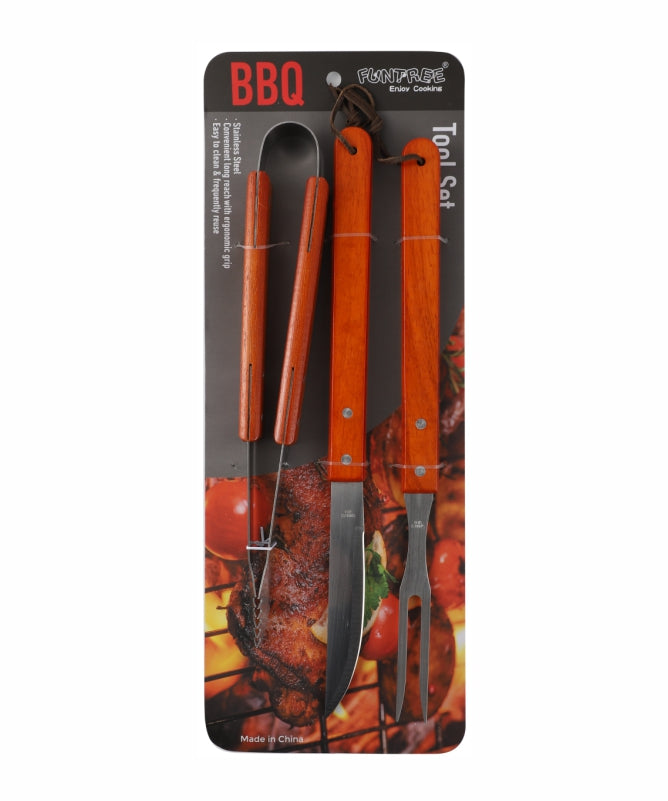 Kitchenware BBQ 3 Pieces Set - KwBbq3Set