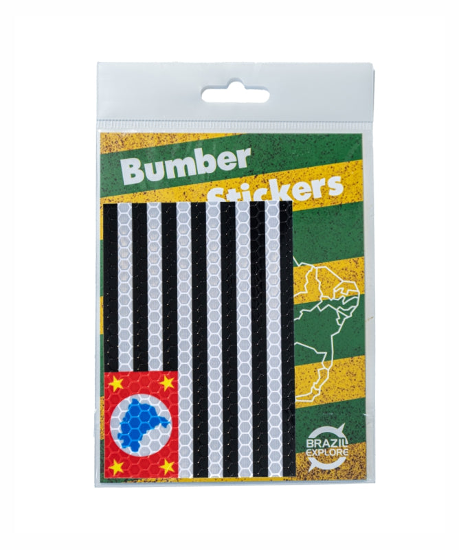 Brazilian States Bumper Stickers - Durable & Weather - Resistant Fan Decals (Pack of 3)