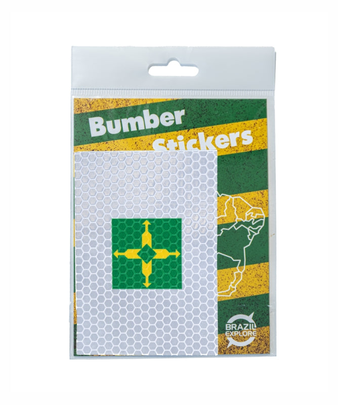 Brazilian States Bumper Stickers - Durable & Weather - Resistant Fan Decals (Pack of 3)