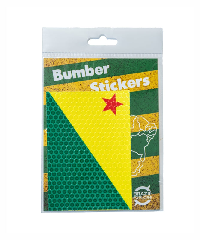 Brazilian States Bumper Stickers - Durable & Weather - Resistant Fan Decals (Pack of 3)