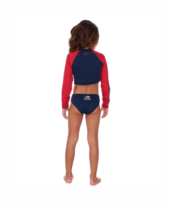 Girls' Cropped Set Mormaii Ages 4-10 - REF: 84650