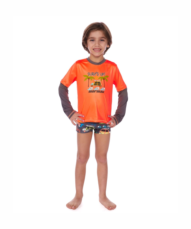 Boys' Long Sleeve Rash Guard