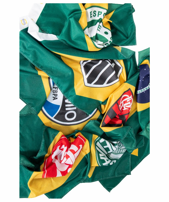 Brazilian Soccer Clubs Oxford Flag 3x5 Feet – Durable & High-Quality Fan Banner