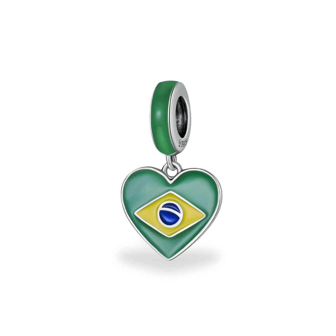 Brazil fits to Pandora Charm – Elegant & Collectible Bracelet Accessory