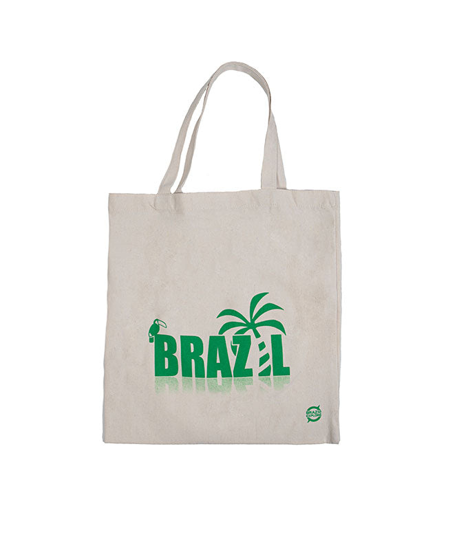 Canvas Tote Bag with Brazilian Design – Stylish & Eco-Friendly Shopping & Travel Companion