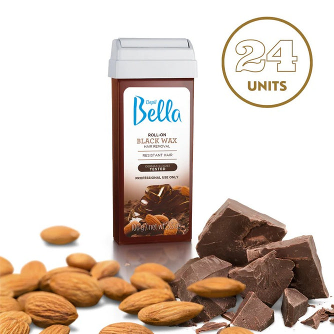 Depil Bella Roll on Black Wax Cartridges 3.52Oz