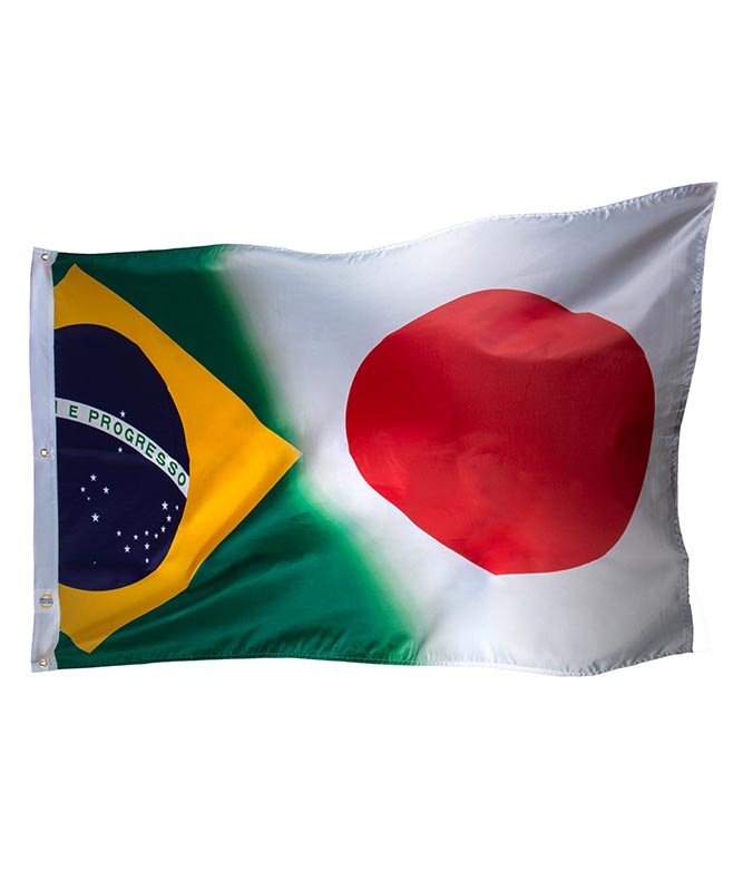 Dual Country - 3x5 Oxford Material Flags