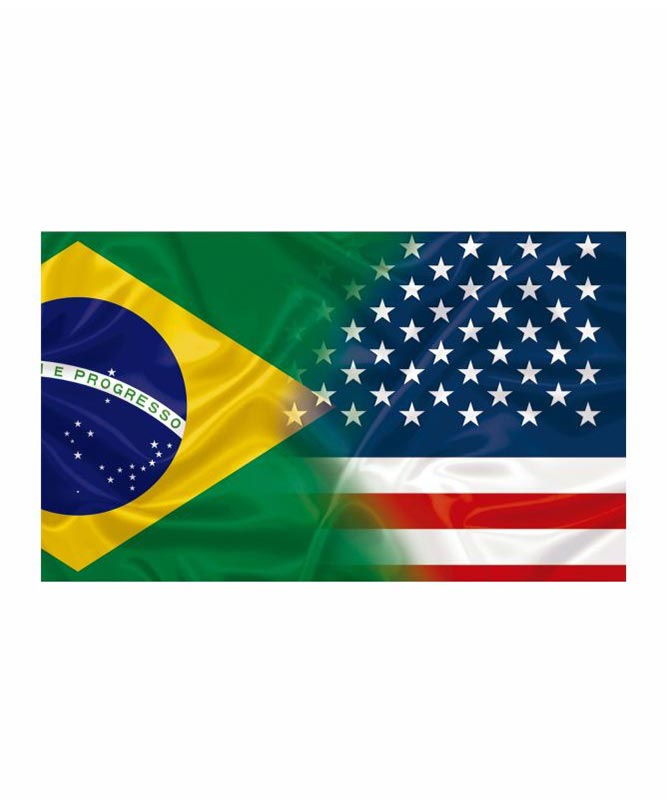 Dual Country - 3x5 Oxford Material Flags