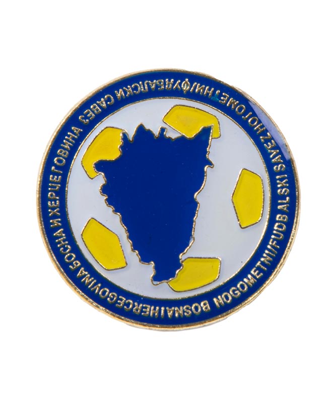 Bosnia and Herzegovina World Cup Soccer Pin – Collectible Football Fan Lapel Pin