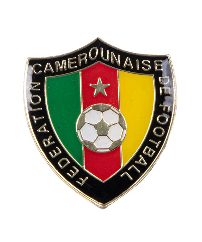 Cameroon World Cup Soccer Pin – Collectible Football Fan Lapel Pin