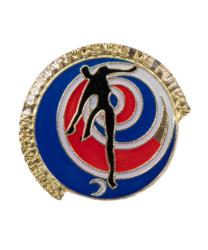 Costa Rica World Cup Soccer Pin – Collectible Football Fan Lapel Pin