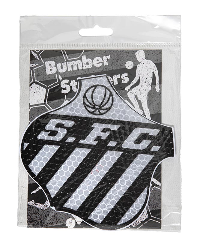Brazilian Soccer Club Bumper Stickers – Durable & Weather-Resistant Fan Decals (Pack of 3)