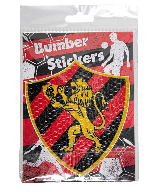 Brazilian Soccer Club Bumper Stickers – Durable & Weather-Resistant Fan Decals (Pack of 3)