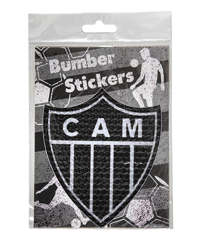 Brazilian Soccer Club Bumper Stickers – Durable & Weather-Resistant Fan Decals (Pack of 3)