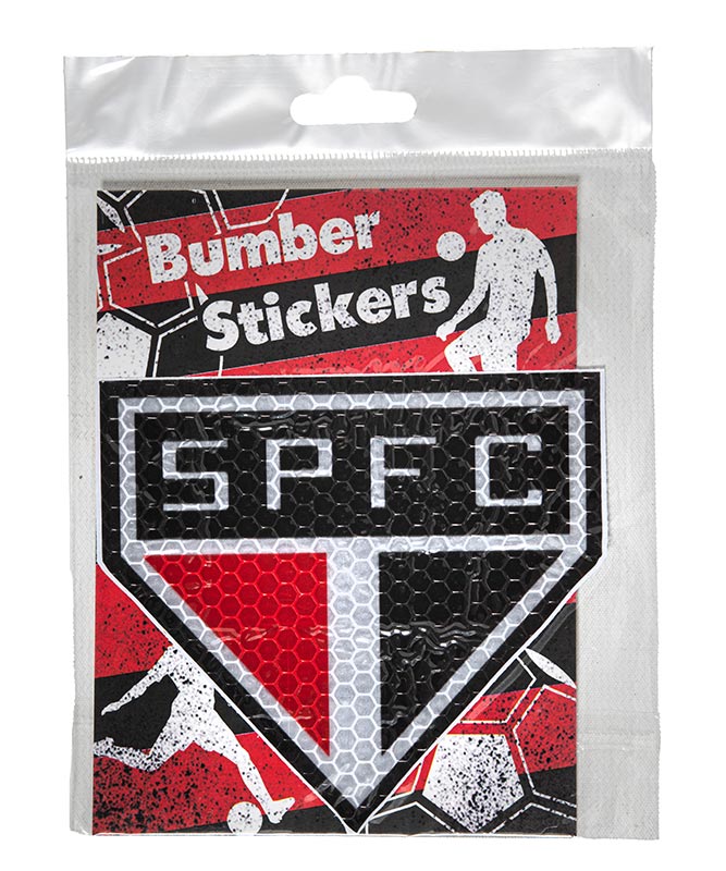 Brazilian Soccer Club Bumper Stickers – Durable & Weather-Resistant Fan Decals (Pack of 3)