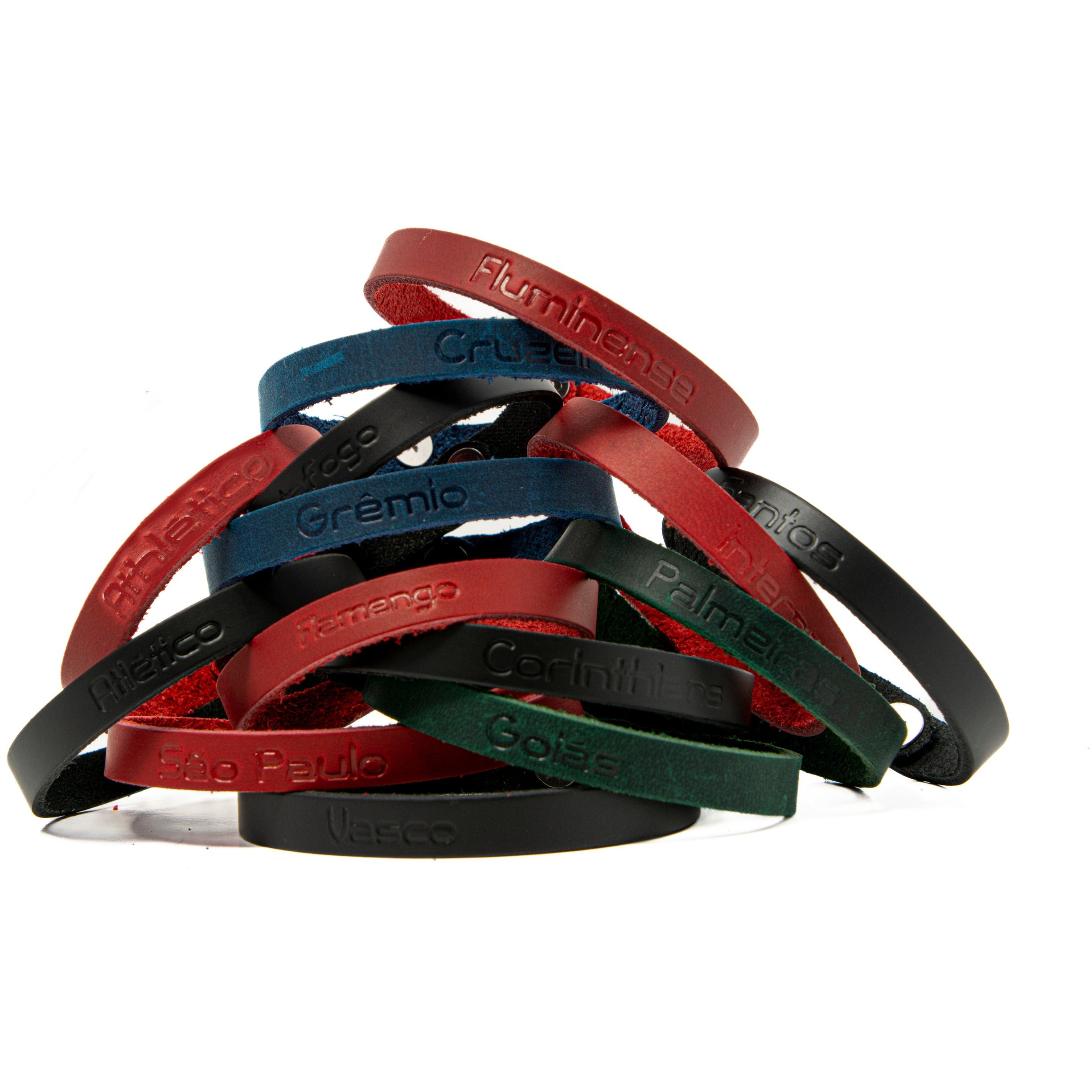 Leather Bracelet - Brazil League