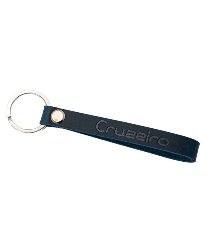 Keychain Leather Brazil Soccer League