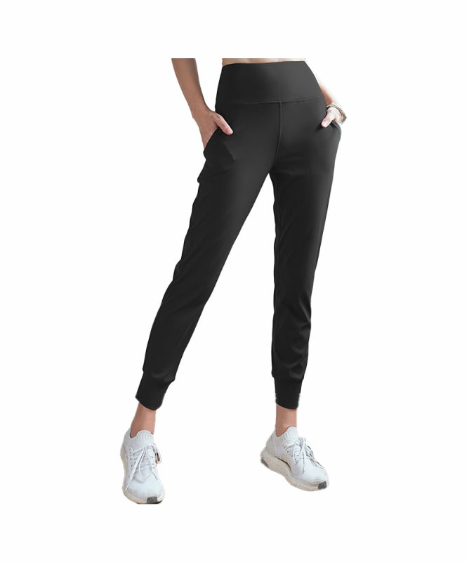 Women's Miranda High-Waisted Pants – Lightweight with Side Pockets for Yoga & Casual Wear | REF: 4057