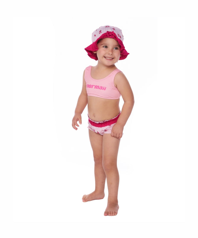 Baby Girl Outfit Set 1-3 Years – Regata Top, Babado Bottom & Hat | Mormaii REF: 82615