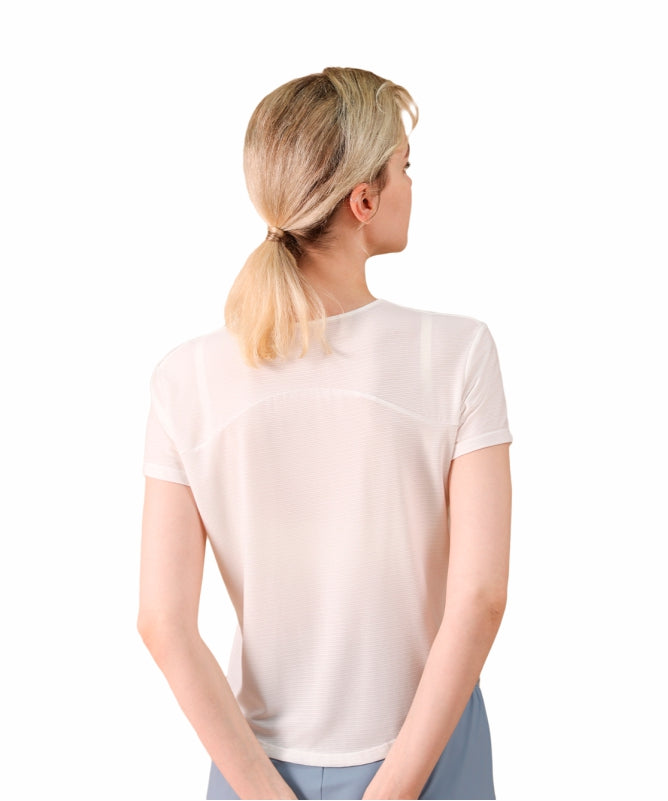 Women's Brasília V-Neck Yoga Blouse – Short Sleeve, Comfortable & Stylish for Physical Activities | REF: 1150