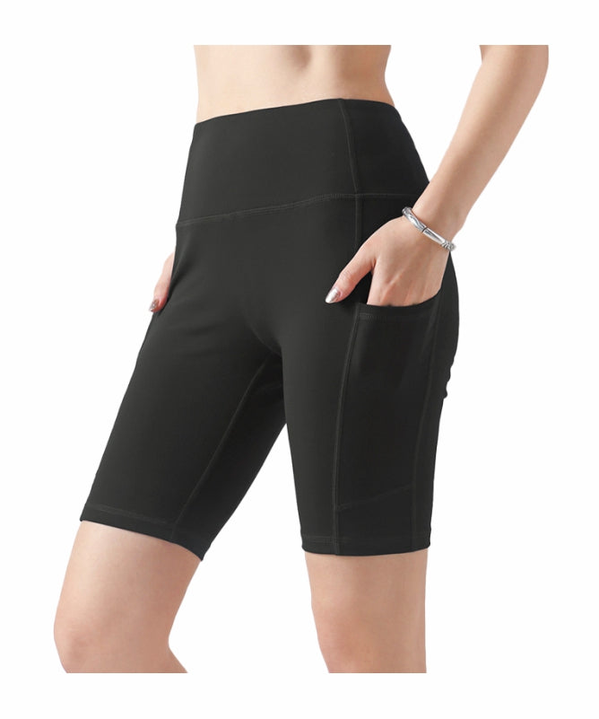 Women's Amazonas High-Waisted Legging Shorts – Strong Fabric with Side Pockets for Exercise & Casual Wear | REF: 2028