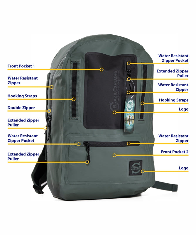 Backpack Brazil Explore - Waterproof & Durable Material