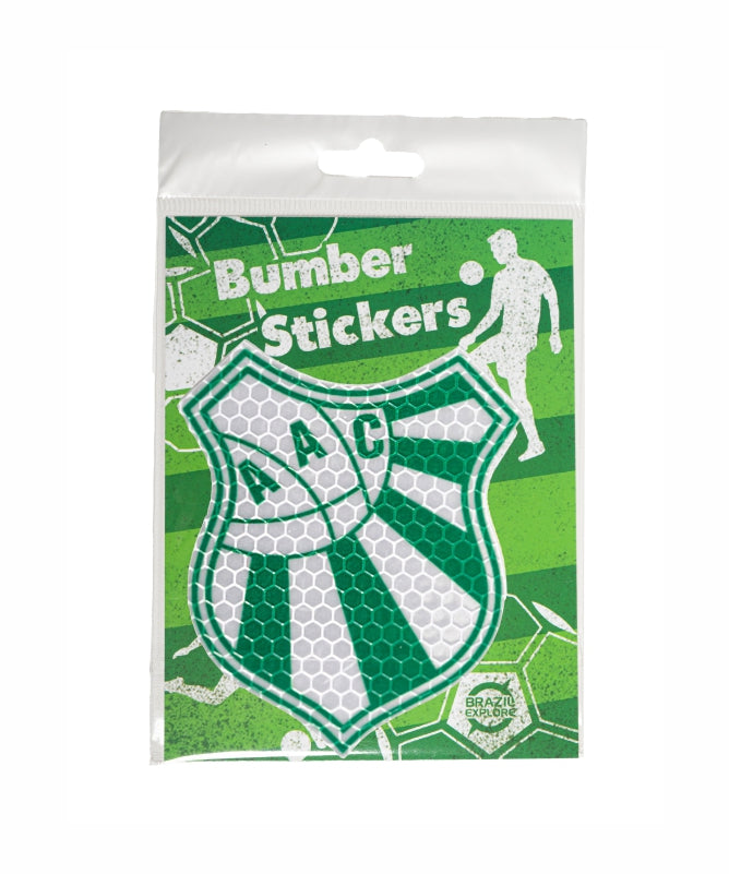 Brazilian Soccer Club Bumper Stickers – Durable & Weather-Resistant Fan Decals (Pack of 3)