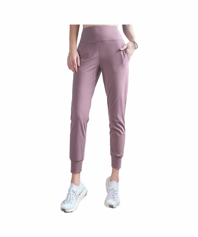 Women's Miranda High-Waisted Pants – Lightweight with Side Pockets for Yoga & Casual Wear | REF: 4057