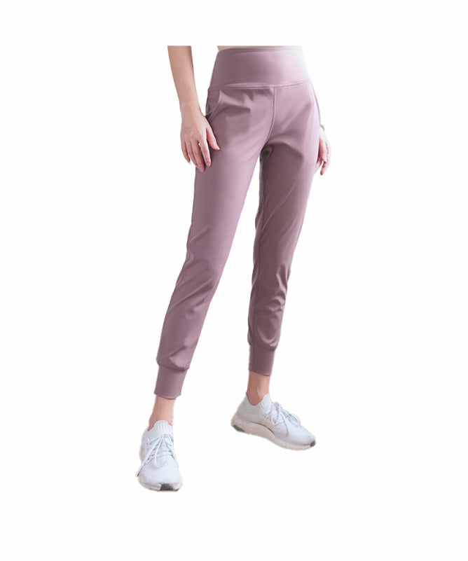 Women's Miranda High-Waisted Pants – Lightweight with Side Pockets for Yoga & Casual Wear | REF: 4057